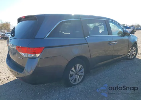 2016 Honda Odyssey Se from USA, damaged, VIN 5FNRL5H34GB023996